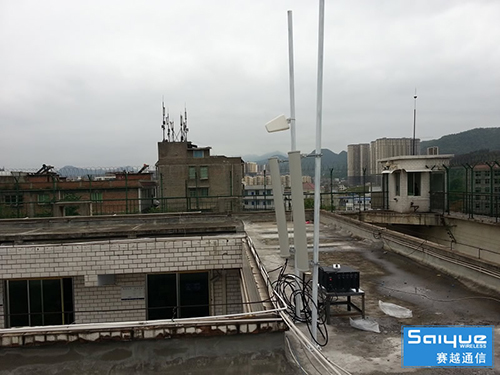  金山某看守所大功率手机信号屏蔽器（白噪声）案例